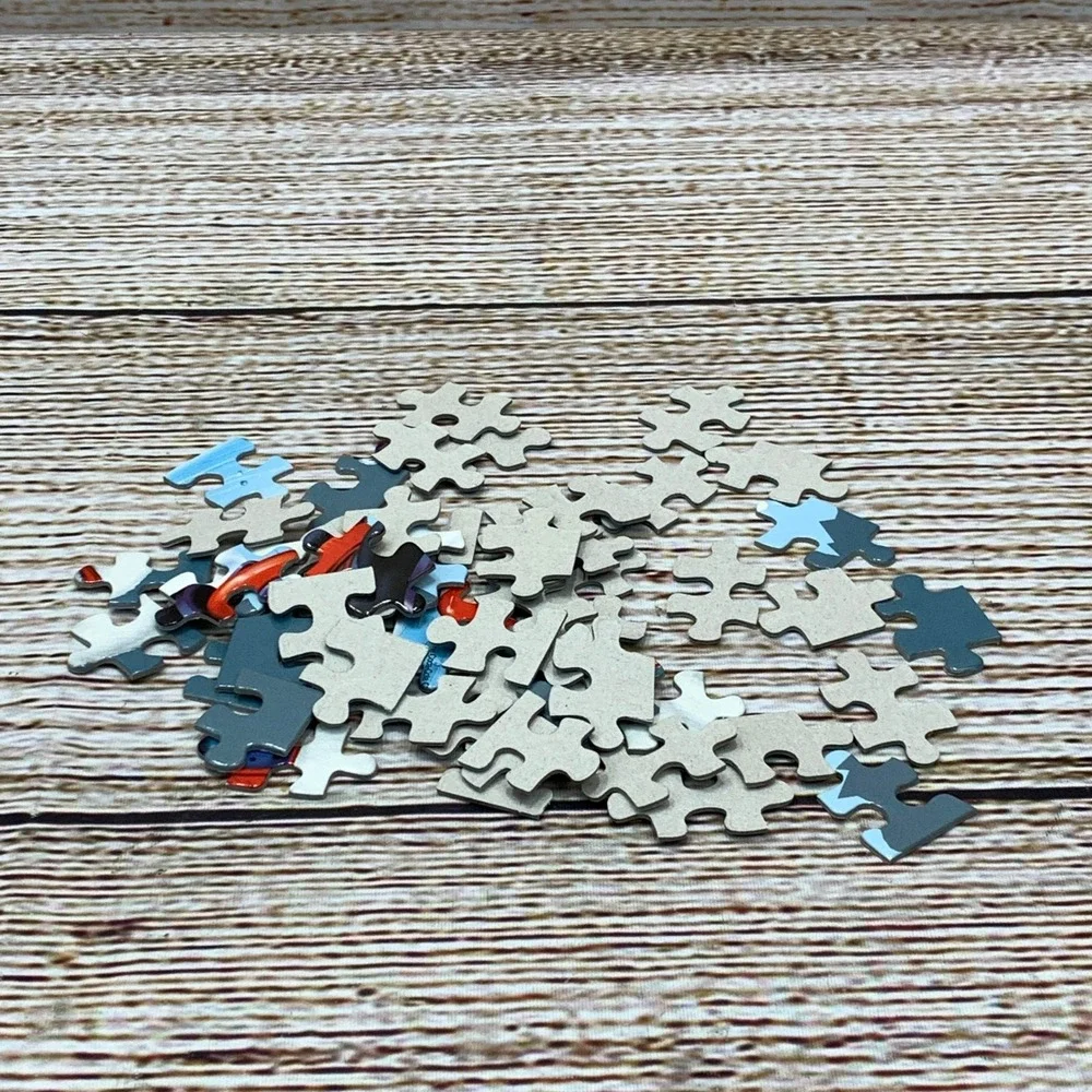 Coca‎ Cola Rollerblade Bear 50 Piece Ultra Mini Jigsaw Puzzle [1998]